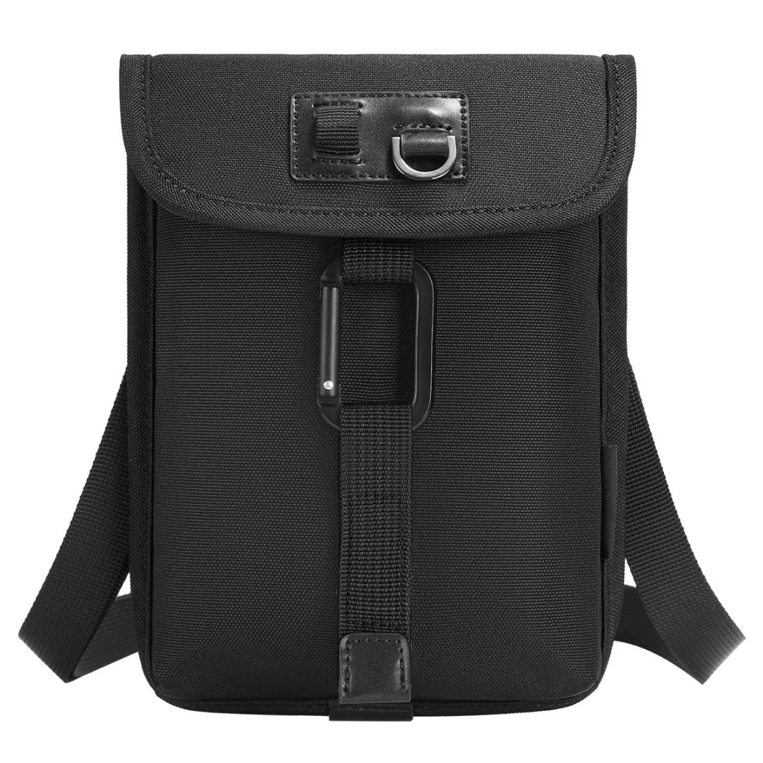 [T-S8333B] Tigernu City Explore – Bolso Crossbody Urbano Impermeable 290D (Black)