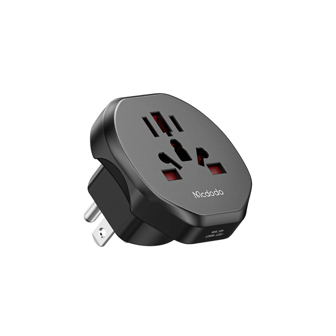 Adaptador de Viaje Universal Mcdodo para EE. UU. hasta 2500W