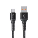 Cable de Datos Premium Mcdodo 1m Carga Rápida Lightning y Tipo C – Aleación de Zinc y Nylon