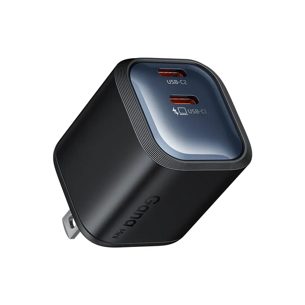 [CH-1020] Cargador Mini GaN Mcdodo 45W Doble USB-C PD PPS Carga Rápida (Black)